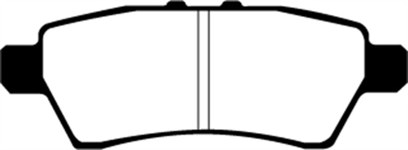 EBC GreenStuff Rear Brake Pads - DP61748 EBC