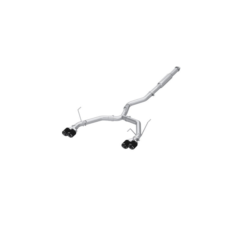 MBRP 2022-2023 Subaru WRX 3-INCH CAT-BACK EXHAUST QUAD REAR EXIT, RACE PROFILE MBRP