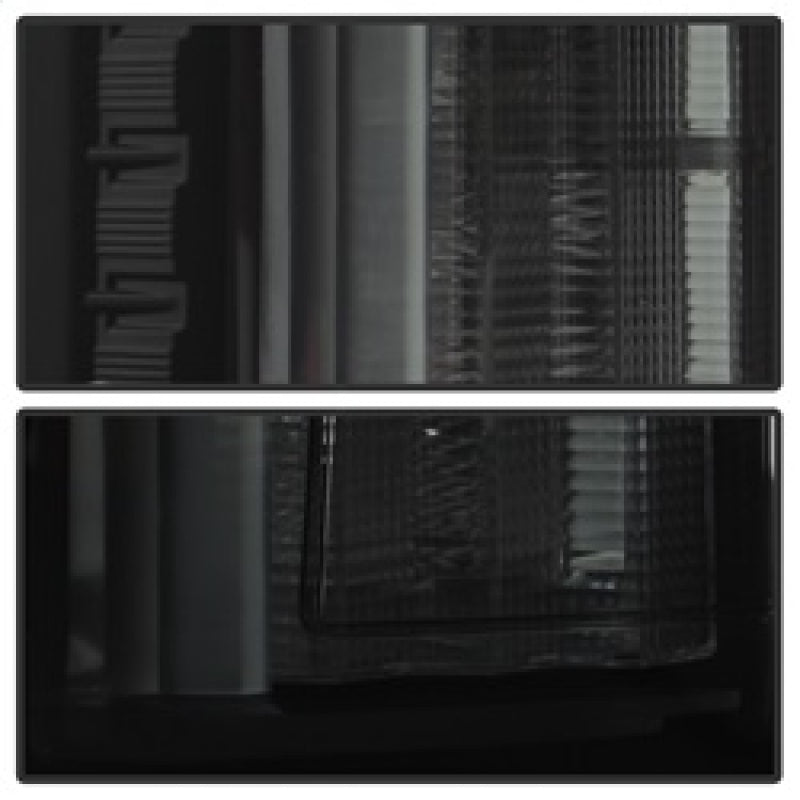 Spyder Ford F150 2015-2017 Light Bar LED Tail Lights - Black Smoke ALT-YD-FF15015-LBLED-BSM SPYDER