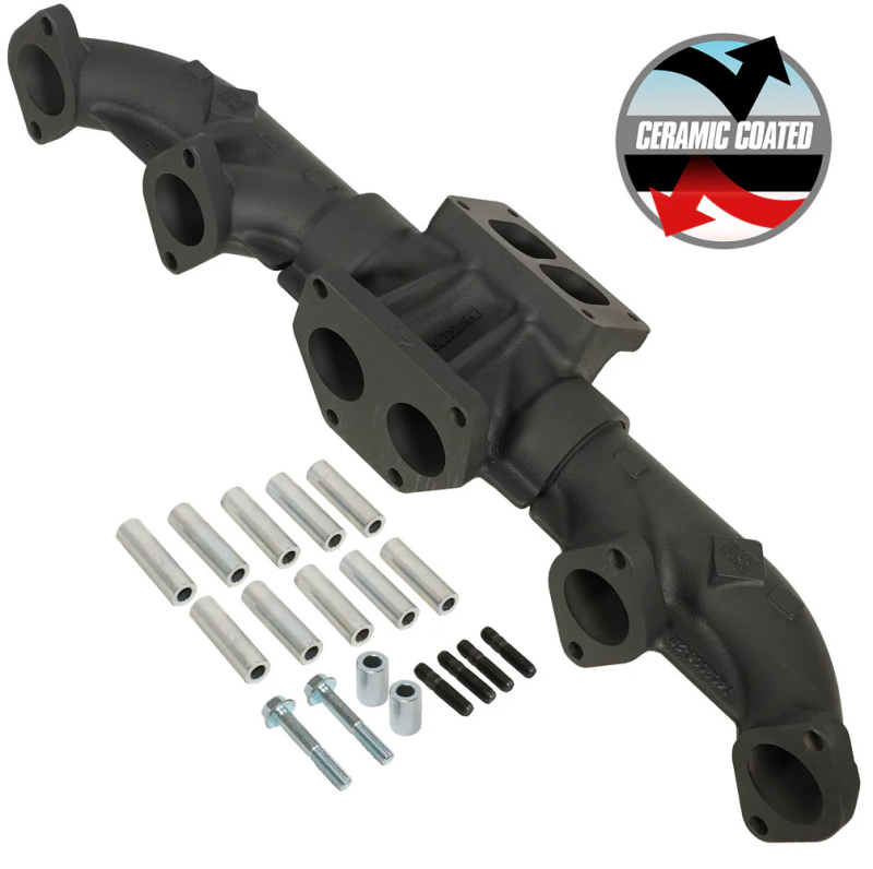 BD Diesel Pre-2002 ISX / Cummins Signature 600 ISX T6 Ceramic Coated Exhaust Manifold BD Diesel