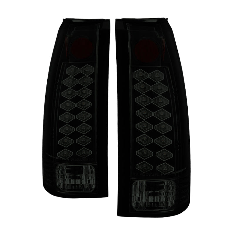 Spyder Chevy C/K Series 1500 88-98/GMC Sierra 88-98 LED Tail Lights Blk Smke ALT-YD-CCK88-LED-BSM SPYDER