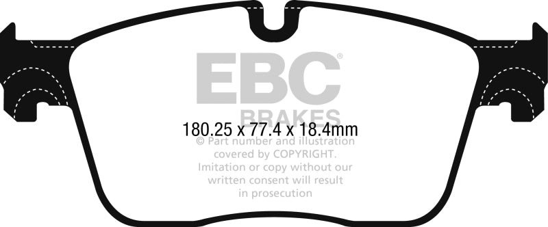 EBC GreenStuff Front Brake Pads - DP62253 EBC
