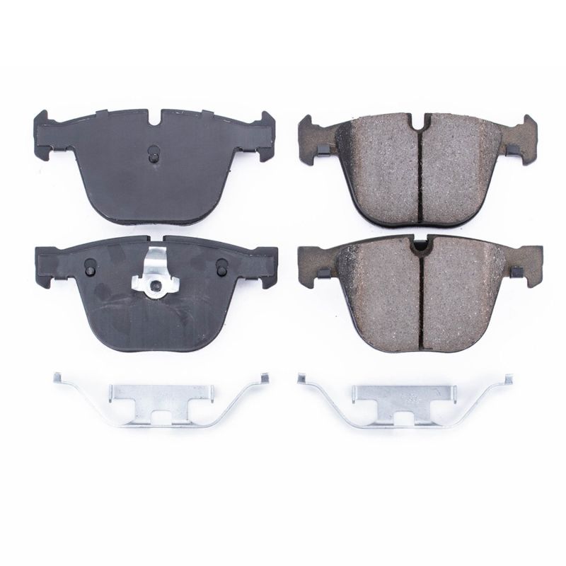Power Stop 07-18 BMW X5 Rear Z17 Evolution Ceramic Brake Pads w/Hardware PowerStop