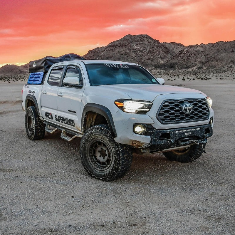 Westin 16-23 Toyota Tacoma Pro-Series Mid Width Front Bumper - Textured Black Westin