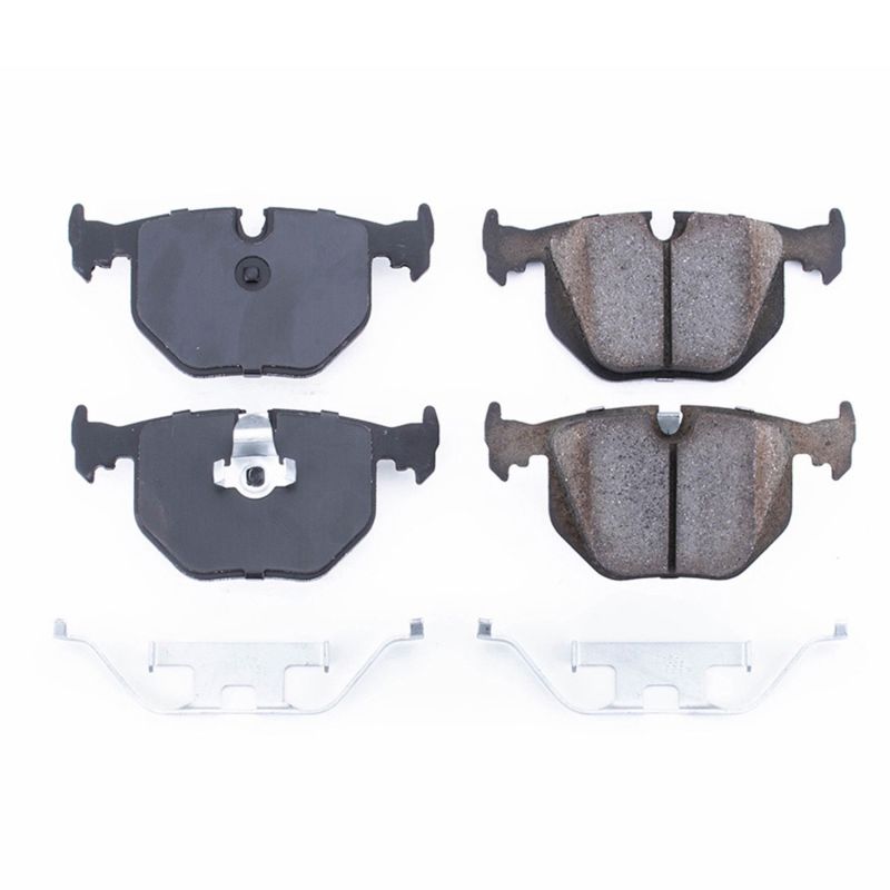Power Stop 01-05 BMW 330Ci Rear Z17 Evolution Ceramic Brake Pads w/Hardware PowerStop
