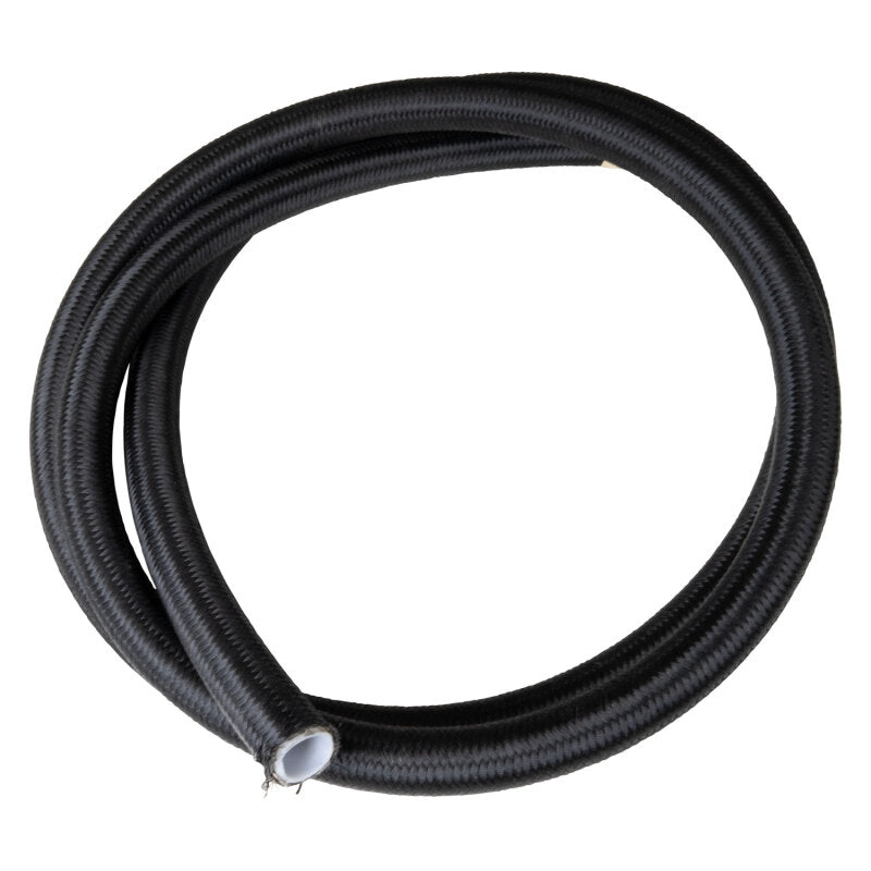 Russell Pro PTFE Black Nylon Braid Hose -12 AN 20 ft - 550253