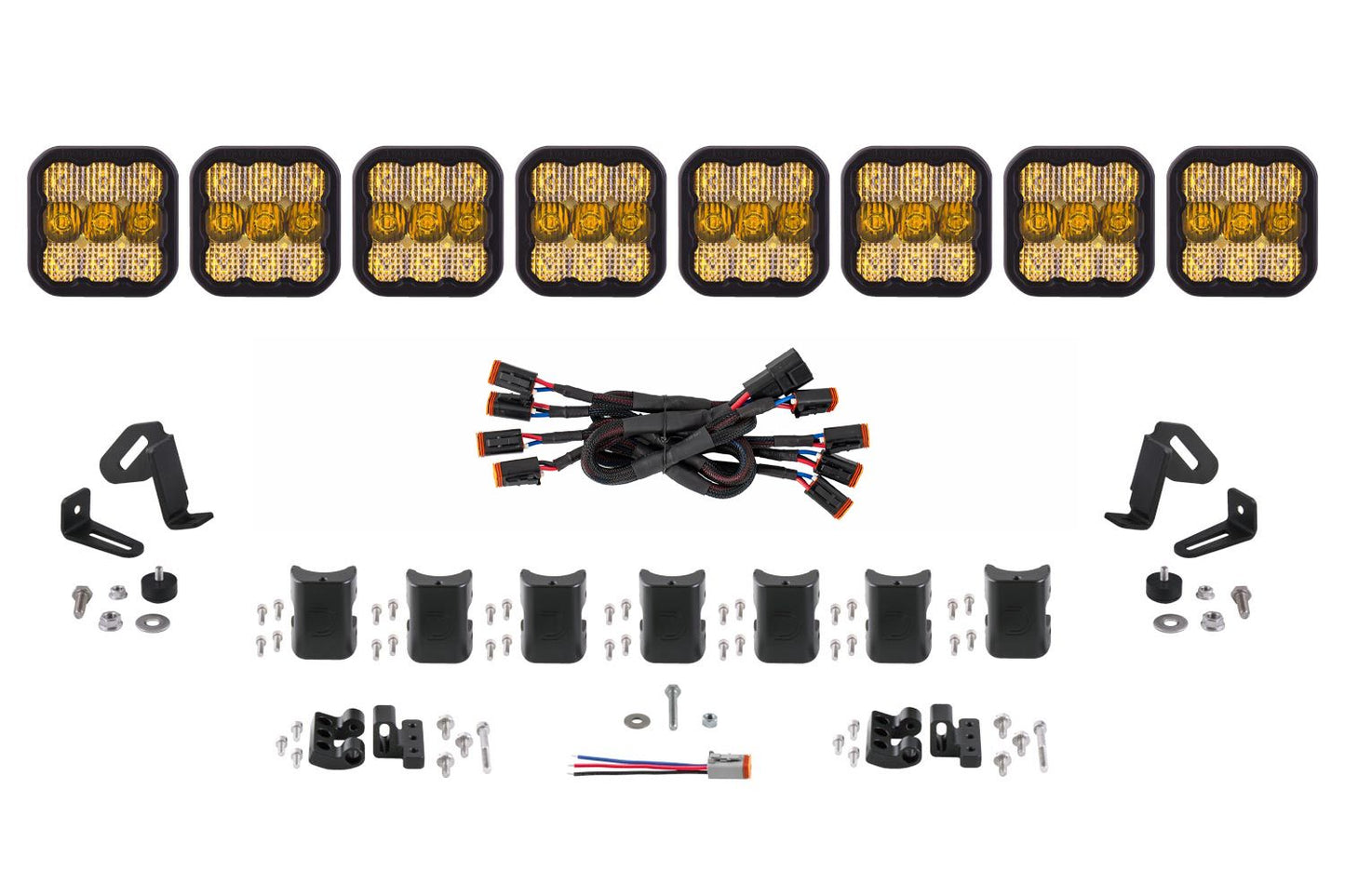 Diode Dynamics Stage Series SS5 CrossLink LED Light Bar (6-Pod / 7-Pod / 8-Pod)