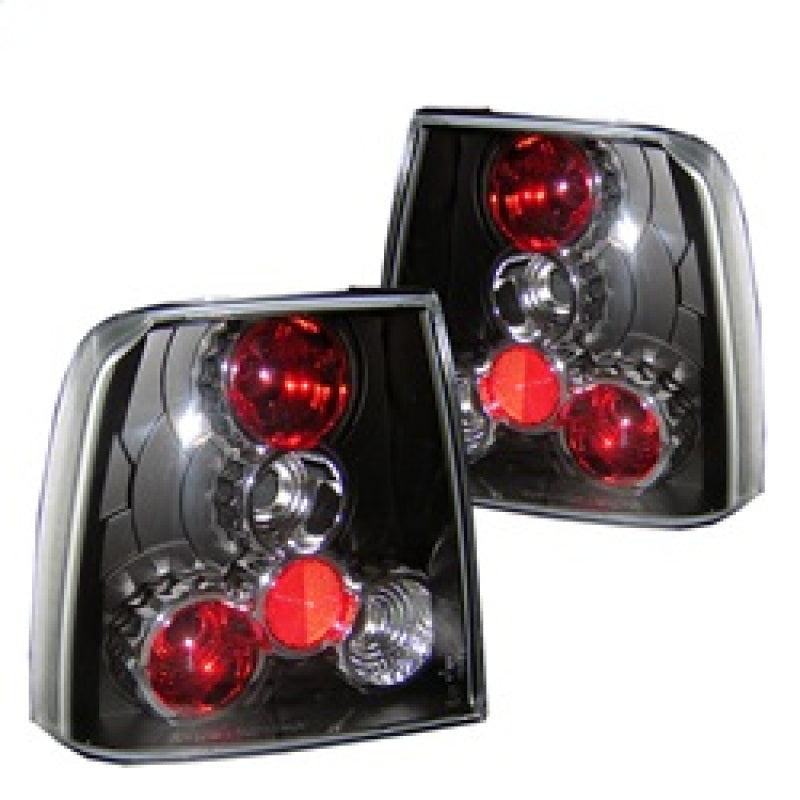 Spyder Volkswagen Passat 97-00 Euro Style Tail Lights Black ALT-YD-VWPAT97-BK SPYDER