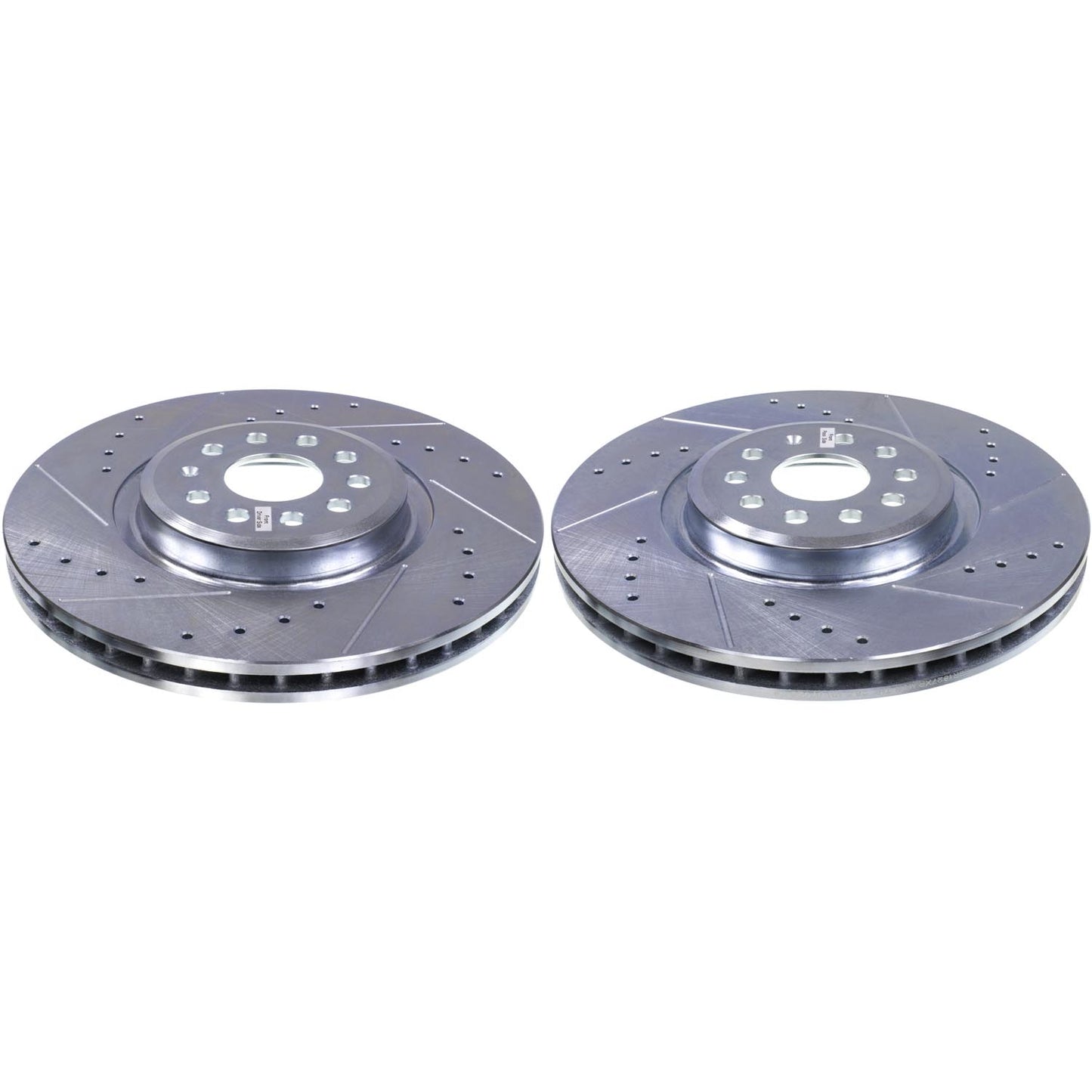 Power Stop 21-22 Volkswagen ID.4 Front Drilled & Slotted Rotor - Pair