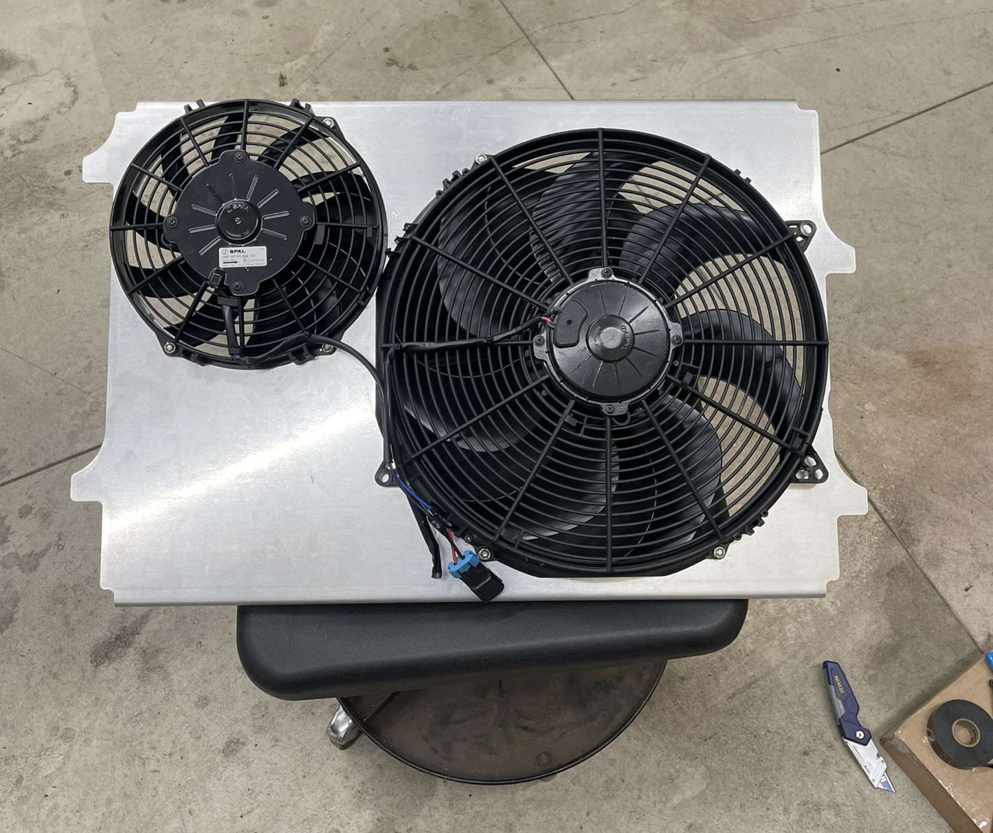 xTune 07-13 VW Jetta GTI / 06-10 Passat / 06-13 Audi A3 Radiator Fan VW3117106 (RF-VW-620-843)