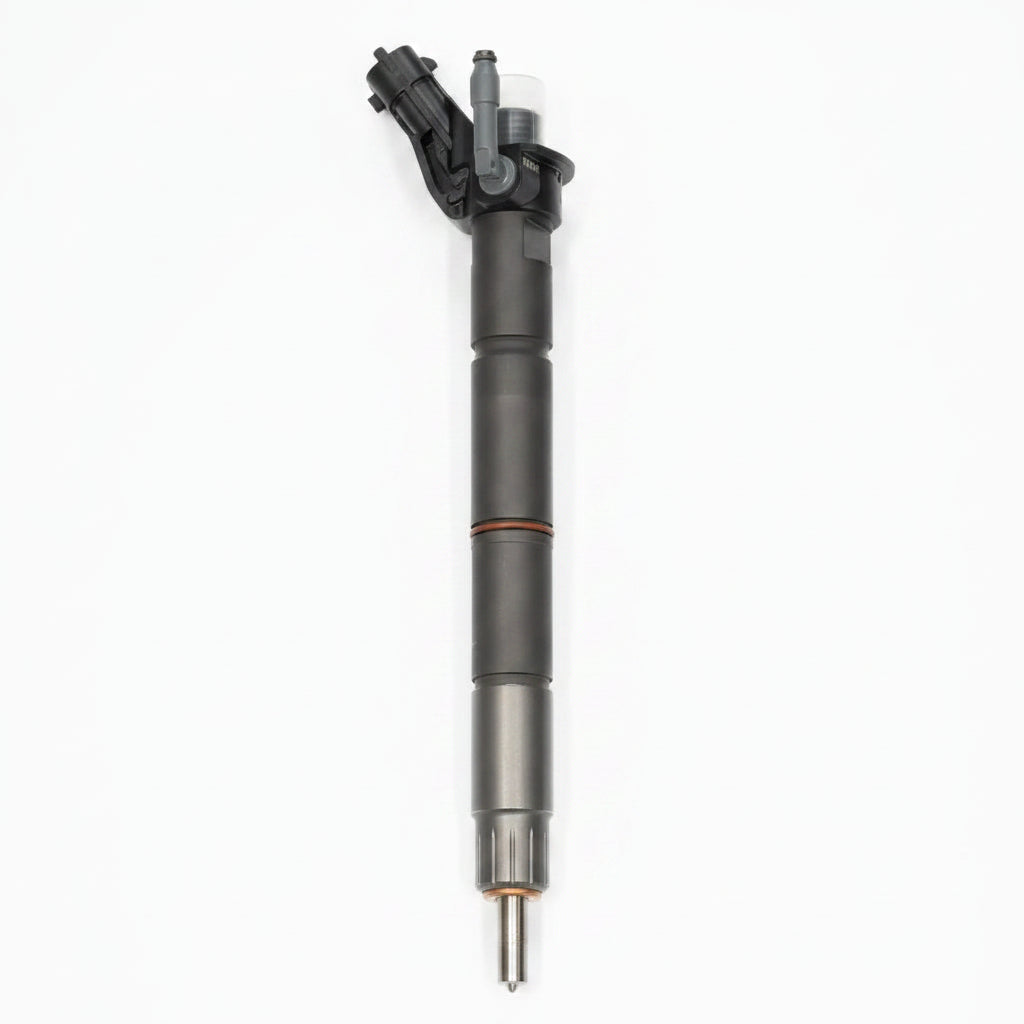 Dynomite Diesel DDPNFD6723-STKDS brand-new driver-side stock injector with grey return port for 2023-2025 Ford Super Duty 6.7L Power Stroke diesel trucks