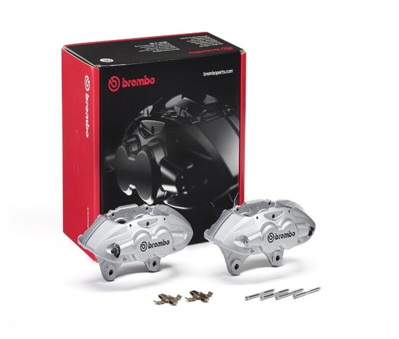 Brembo OE Front Hydraulic X-Style Brake Caliper - Silver Brembo OE