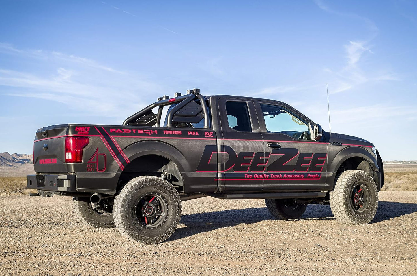 Dee Zee Louvered Truck Sport Bar for 2017-2023 Ford Super Duty, part DZ 960052B
