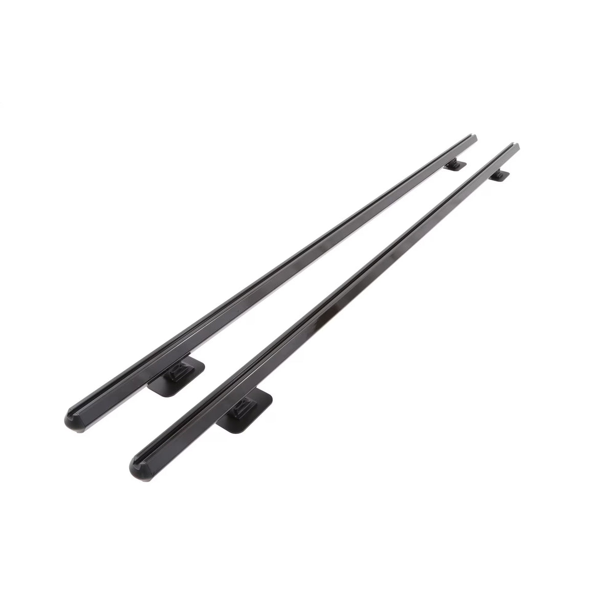 Dee Zee Hex Series Gloss Black Aluminum Truck Bed Side Rails for 2003-2023 Dodge Ram / Ram trucks, part DZ 99704B