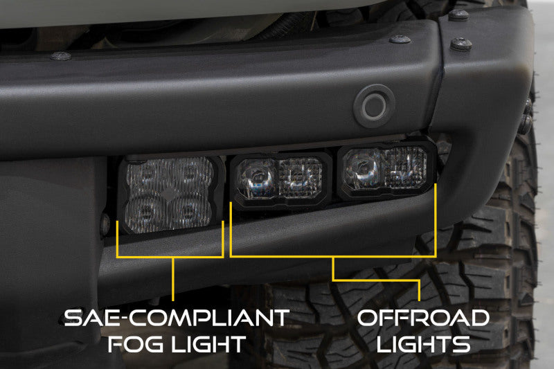 Diode Dynamics Stage Series Sport Fog Light Kit for 2021-2025 Ford Bronco - DD7178