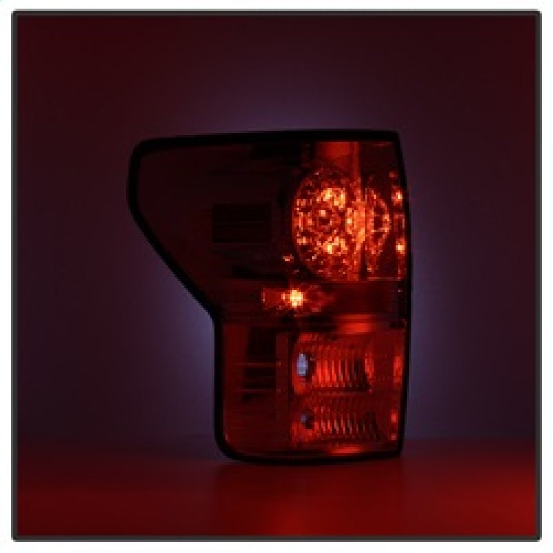 Spyder Toyota Tundra 07-13 LED Tail lights Red Clear ALT-YD-TTU07-LED-RC SPYDER