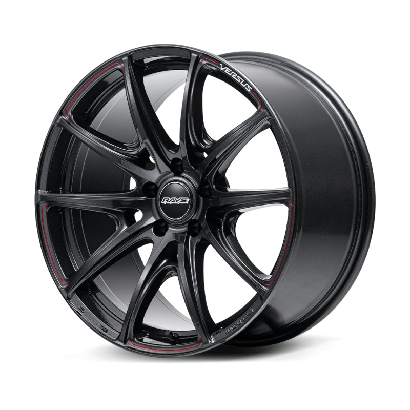 Versus VV25R 19x9.5 +45 5x114.3 Wheel - Glass Black / R.A.P. - Part WTKR445E68J