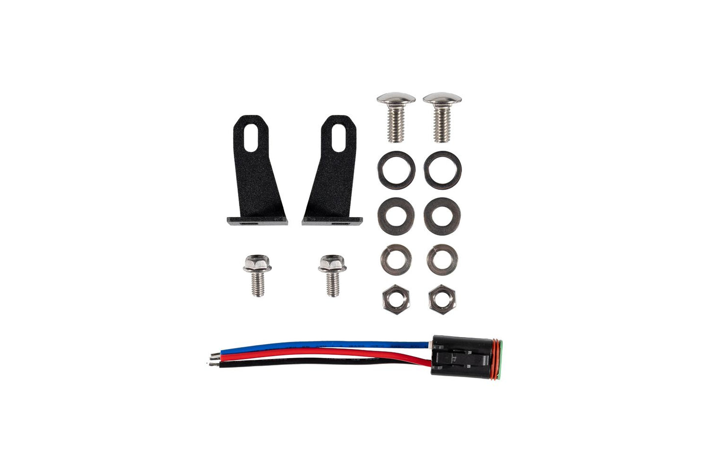 Diode Dynamics DD8657 universal stainless steel bracket kit for Stage Series light bars