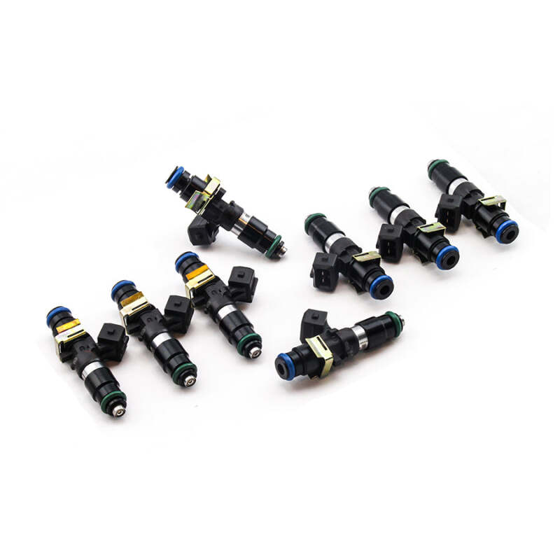 DeatschWerks 1250cc EV14 fuel injector set for Ford F-150, F-250 Super Duty, and Mustang