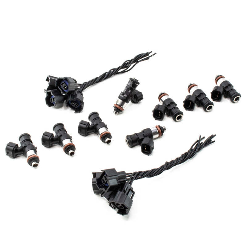 DeatschWerks 2400cc EV14 set of 8 fuel injectors for 2000-2013 Chevrolet Silverado and GMC Sierra 1500 V8