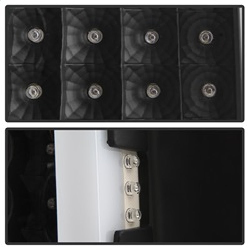 xTune 13-18 Dodge Ram 1500 LED Tail Lights - Black (ALT-ON-DRAM13V2-LBLED-BK) SPYDER