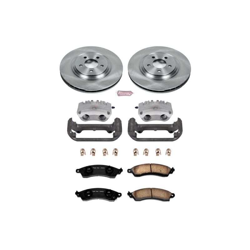 Power Stop 1999 Ford Mustang Front Autospecialty Brake Kit w/Calipers PowerStop