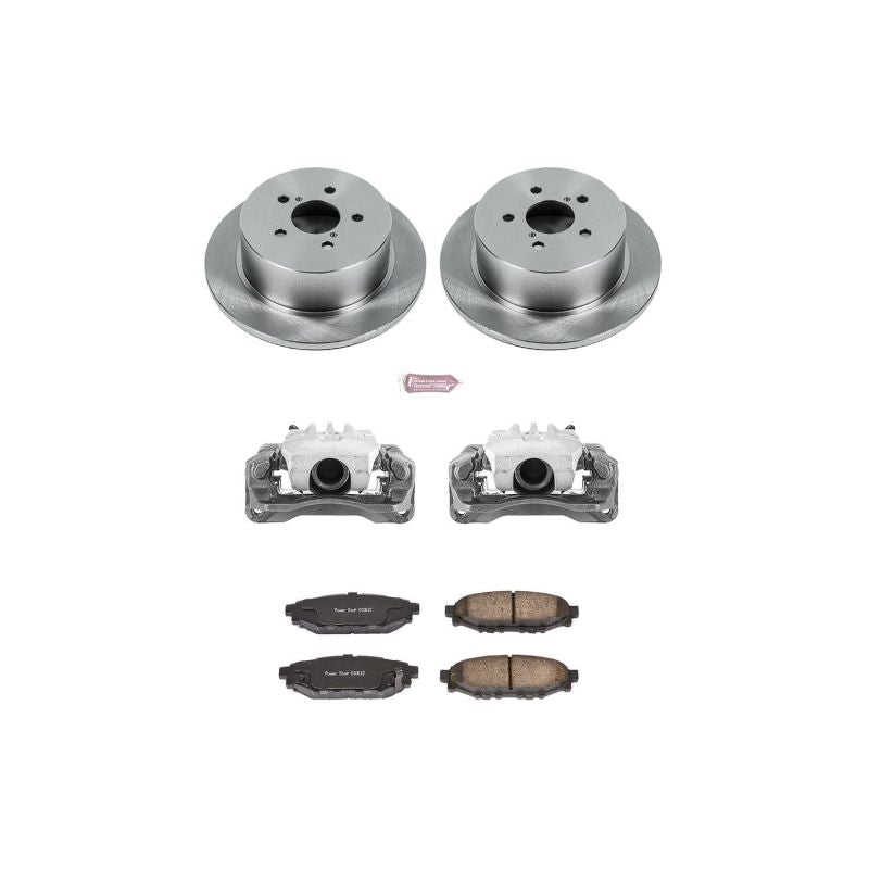 Power Stop 06-09 Subaru Legacy Rear Autospecialty Brake Kit w/Calipers PowerStop