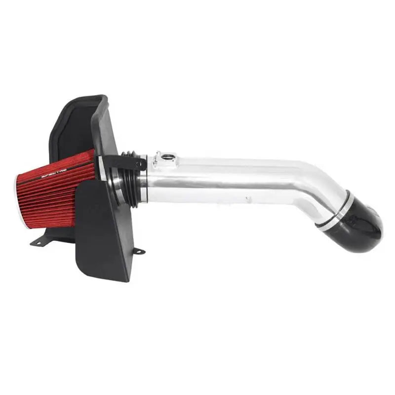 Spectre 09-12 GM Truck V8-4.8/5.3/6.0L F/I Air Intake Kit - Polished w/Red Filter Spectre