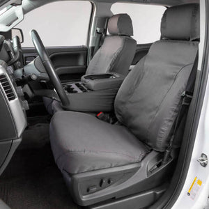 Covercraft 11-16 Dodge Ram Carhartt Super Dux SeatSaver Custom Front Row Seat Covers - Black
