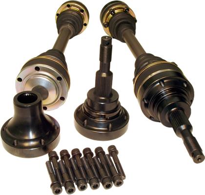 DSS 01-02 Dodge Viper 1200HP Level 5 Direct Bolt-In Axles w/ Diff Stubs - Right RA7293X5-S Driveshaft Shop