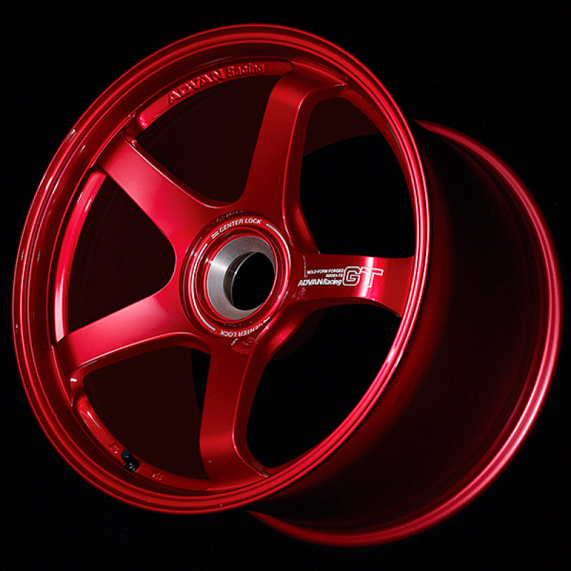 ADVAN Racing GT for Porsche 19x9.5 +45 Center Lock Wheel - Racing Candy Red - YAQ9J45ICRP
