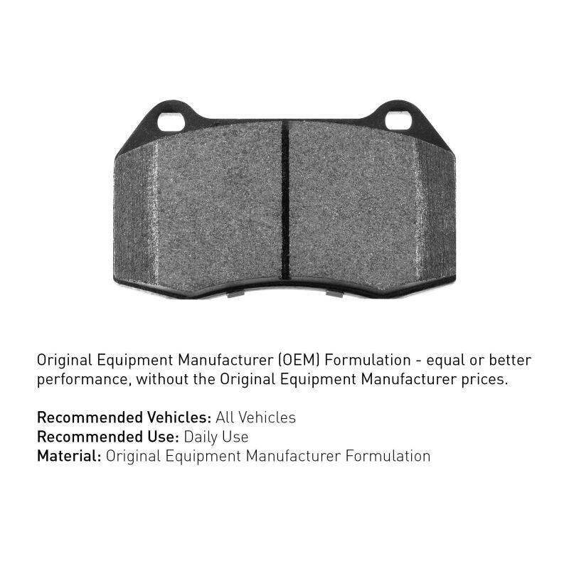 R1 22-26 Toyota Gr Corolla Rear Optimum OE Brake Pads