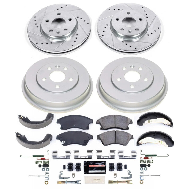 Power Stop 20-22 Cadillac CT4 Front Z26 Street Brake Kit PowerStop