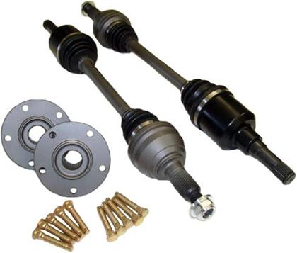 DSS Ford 03-06 Falcon 1400HP Full Chromoly Level 5 Axle/Hub Kit (Supercharged V8 and Turbo 6) FD26 Driveshaft Shop