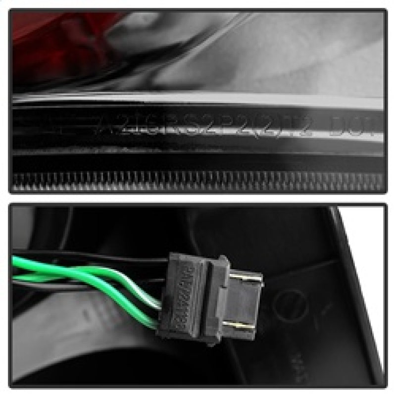 Xtune Chevy Suburban/GMC Yukon/Yukon Denali 07-14 LED Tail Lights Smoked ALT-JH-CSUB07-LED-SM SPYDER