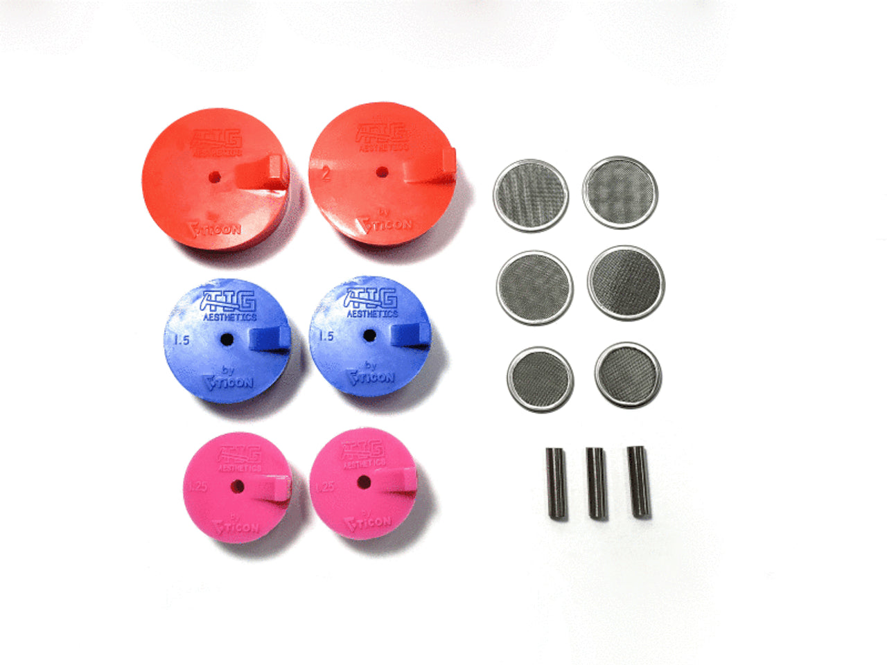 Ticon Industries Complete Exhaust / Header / Manifold Purge Plug Kit Ticon