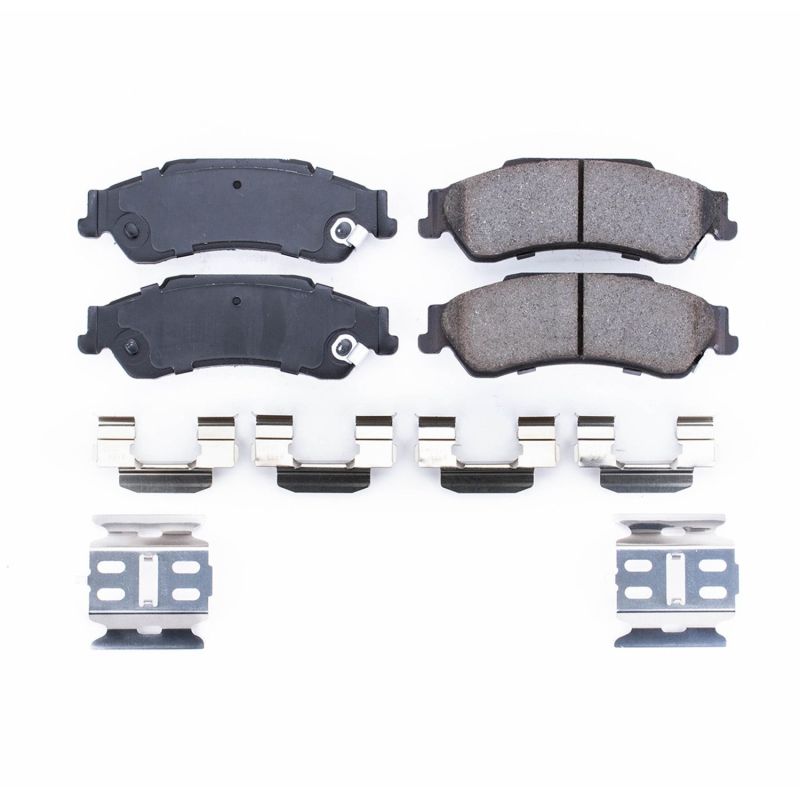Power Stop 97-05 Chevrolet Blazer Rear Z17 Evolution Ceramic Brake Pads w/Hardware PowerStop