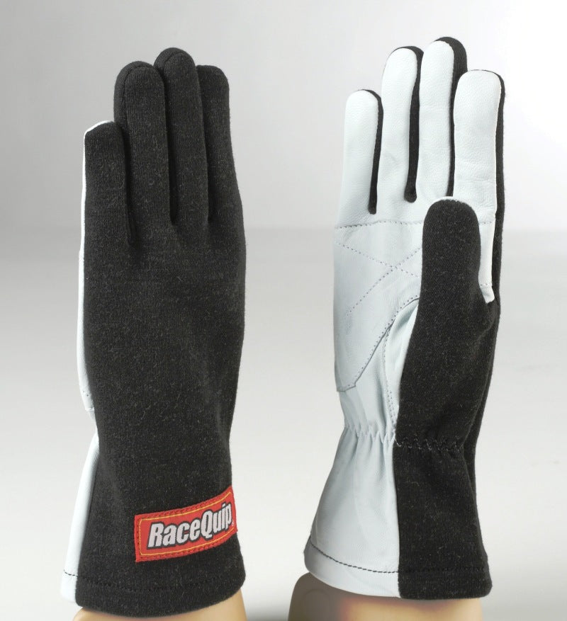 RaceQuip Black Basic Race Glove - Large Racequip