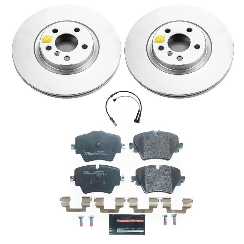 Power Stop 16-20 BMW X1 Front & Rear Euro-Stop Brake Kit