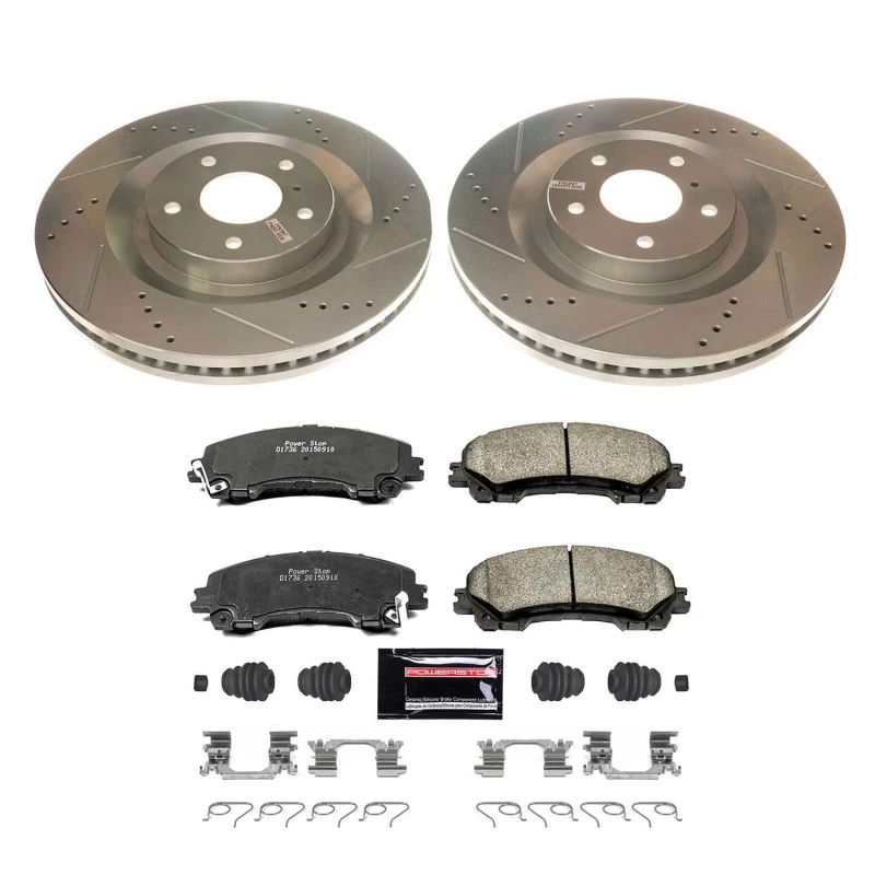 Power Stop 2019 Infiniti QX50 Front Z23 Evolution Sport Brake Kit PowerStop