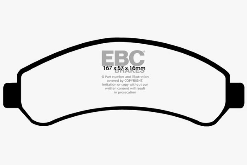 EBC GreenStuff Front Brake Pads - DP61256 EBC