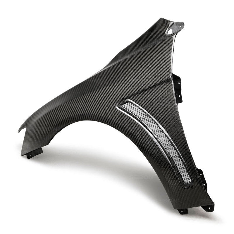 Seibon FF0809MITEVOX Carbon Fiber Fenders for 2008–2015 Mitsubishi Lancer EVO X