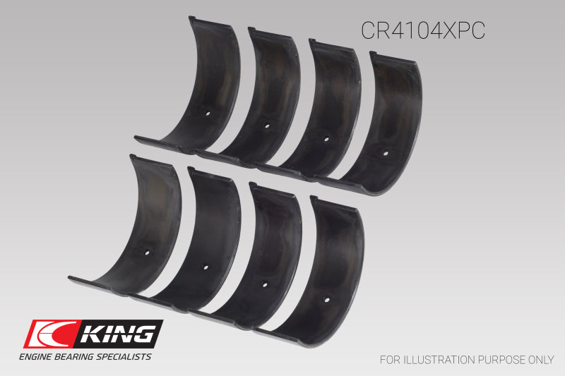 King Audi/VW 83-03 1.6L/1.8L/2.0L Performance Coated Rod Bearing Set King Engine Bearings