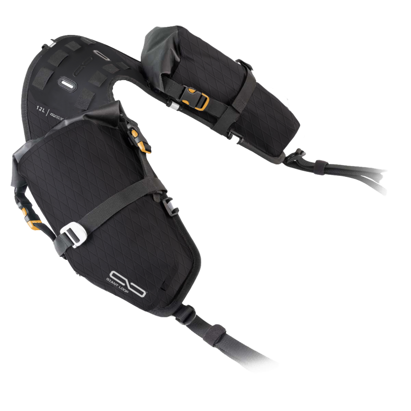 Giant Loop MoJavi Saddlebag Zip - Black