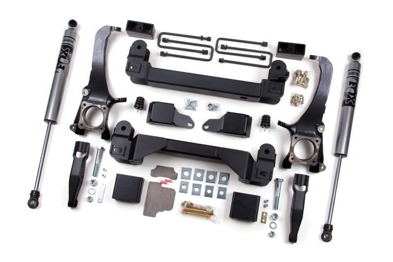 Zone Offroad 2016-2021 Toyota Tundra 5-Inch Suspension System Lift Kit w/Fox 2.0 Adventure Series Shocks - ZONT5F