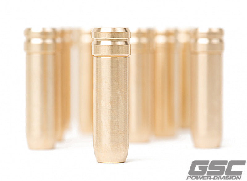 GSC P-D Toyota 2JZ STD Manganese Bronze Exhaust Valve Guide Stopper Style - Set of 12 - 3145-12