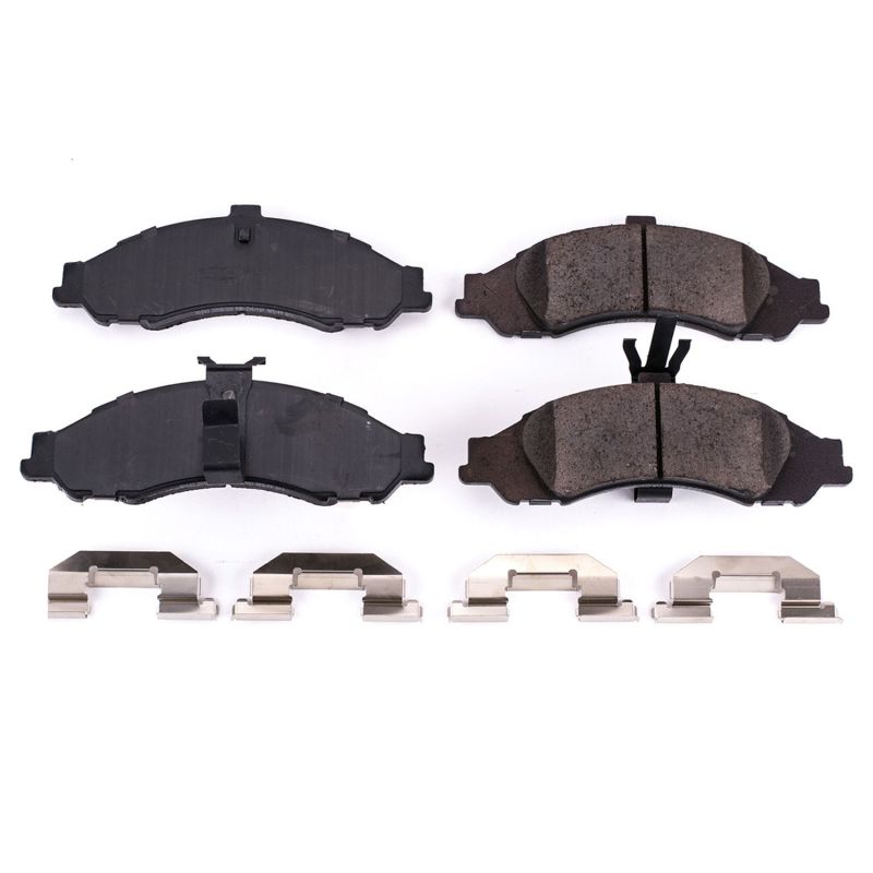 Power Stop 2004 Pontiac GTO Front Z17 Evolution Ceramic Brake Pads w/Hardware PowerStop