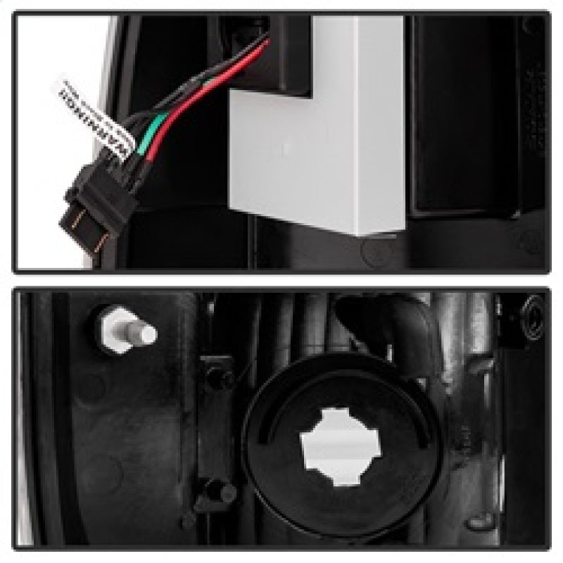 Spyder Ford Super Duty 08-15 LED Tail Lights Chrome ALT-YD-FS07-LED-C SPYDER