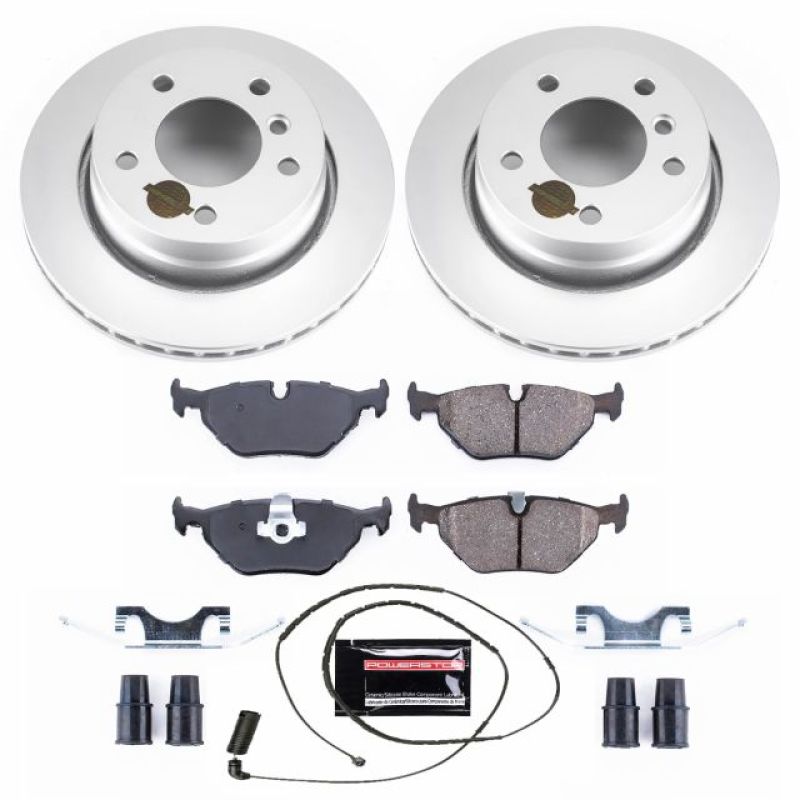 Power Stop 2000 BMW 323Ci Rear Z23 Evolution Sport Coated Brake Kit PowerStop