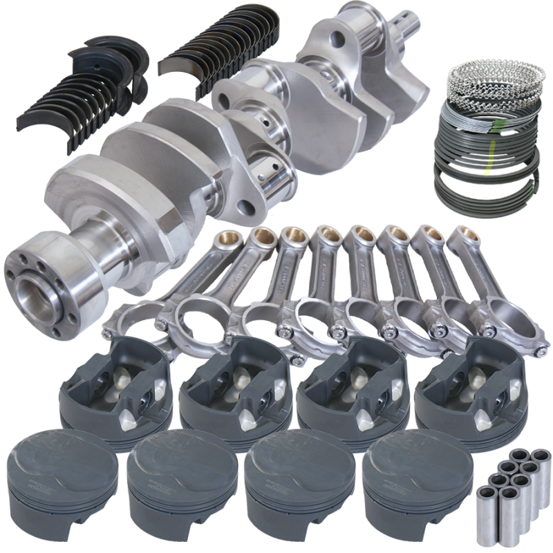 Eagle Chevy LS7 3.800in Crank 58 Tth Reluctor 6.125in H-Beam 6cc 4.130in Pistons Rotating Assembly main image 1